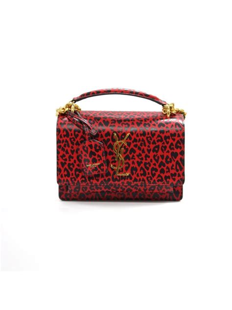 borsa yves saint laurent leopardata|yves saint laurent handbags.